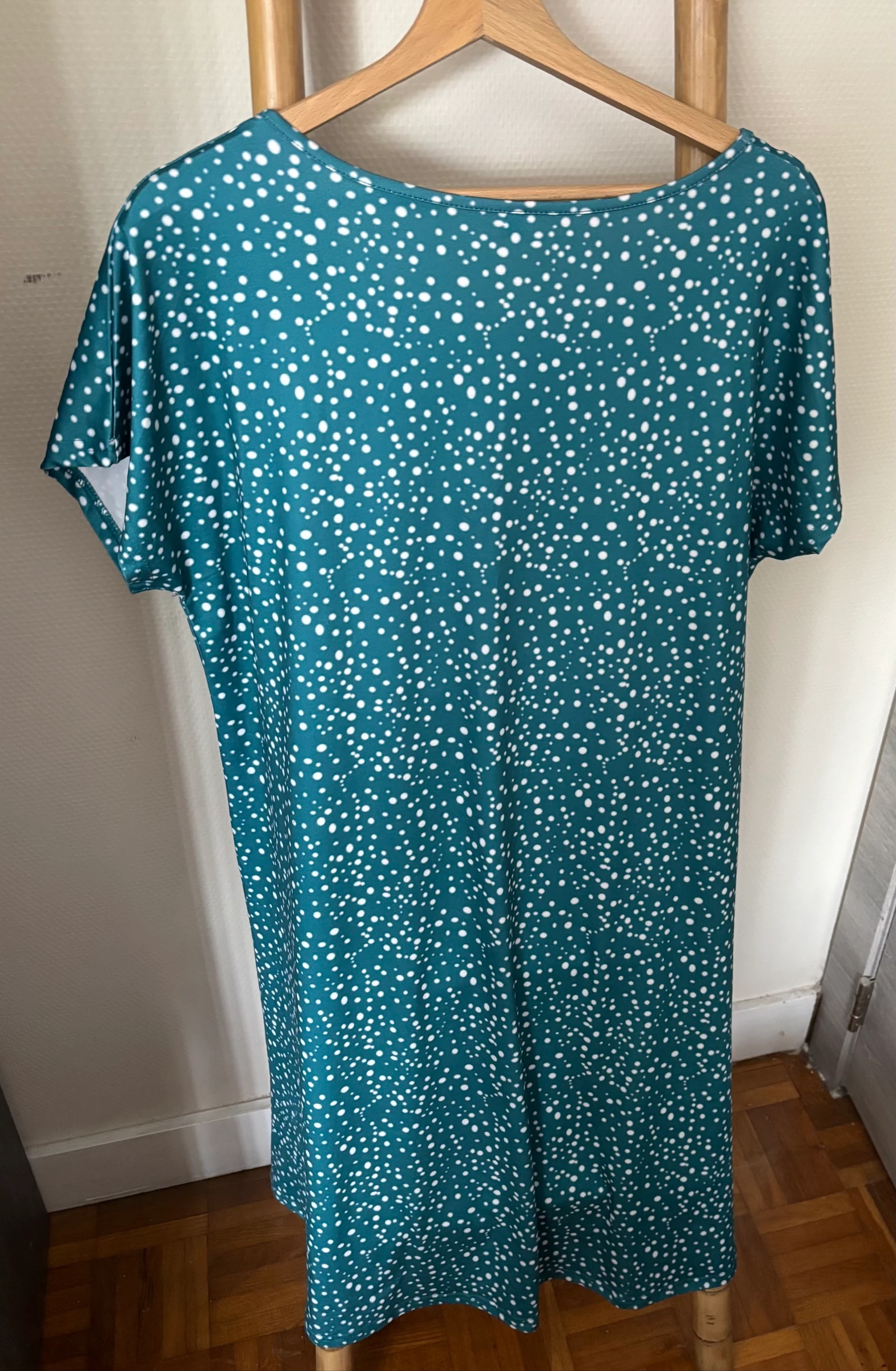 🌸 Green tunic dress - Size L – photo 2